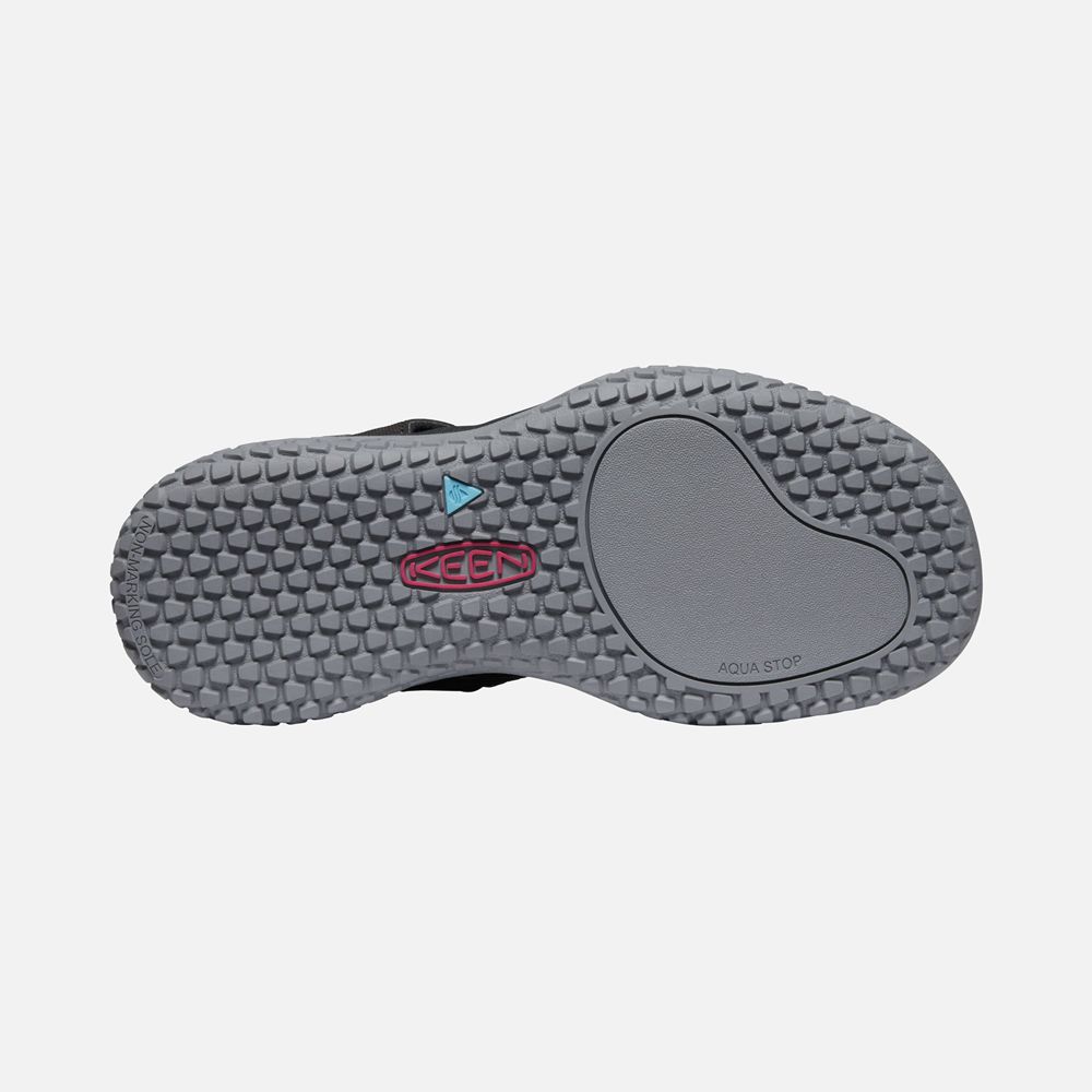 Keen Outdoor Sandalet Kadın Siyah/Gri - Solr - Türkiye CBQL36840